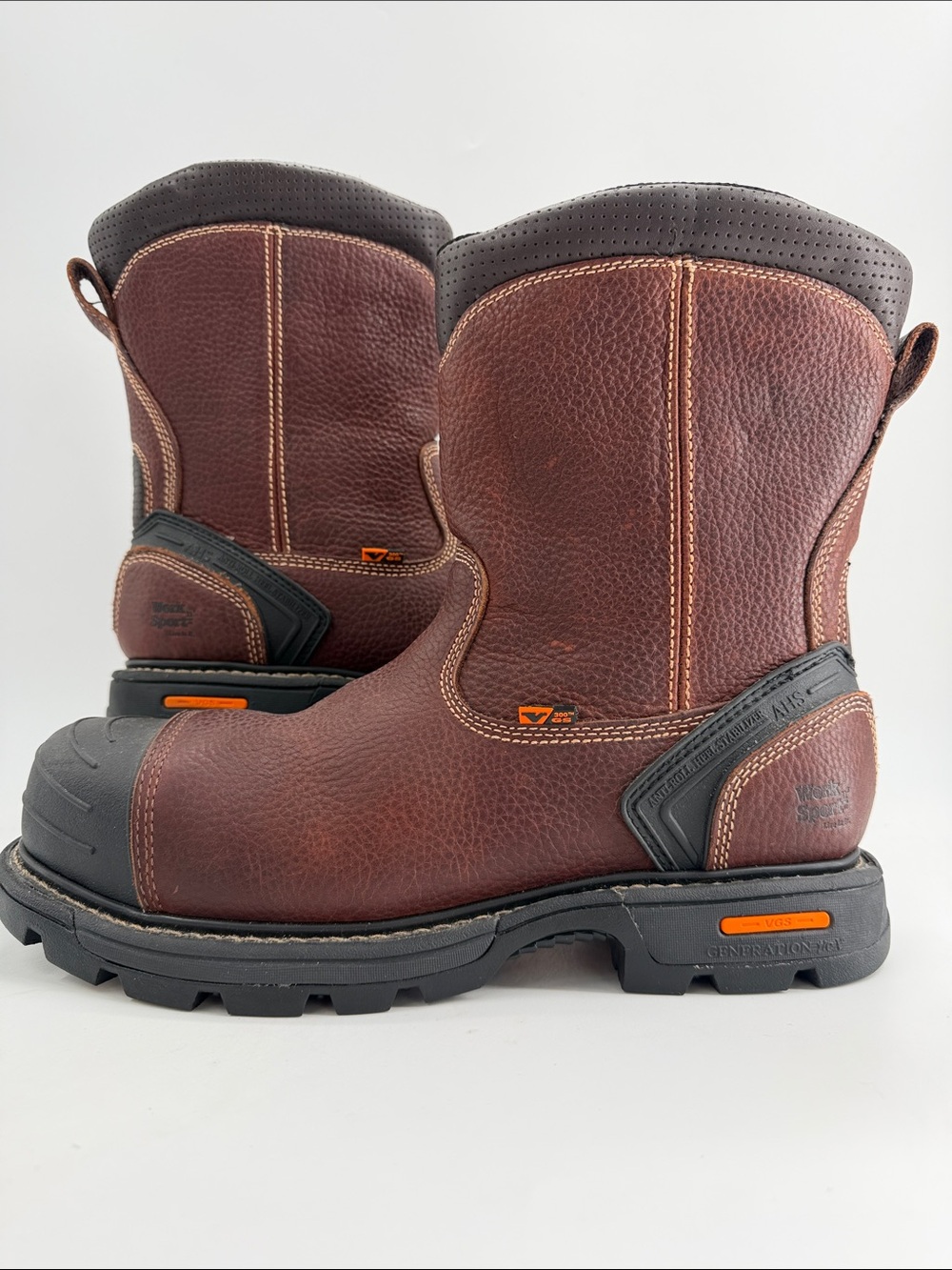 NWOT Rocky Worksmart Waterproof Composite Toe Pull-On Work Boots Mens Size 12.0